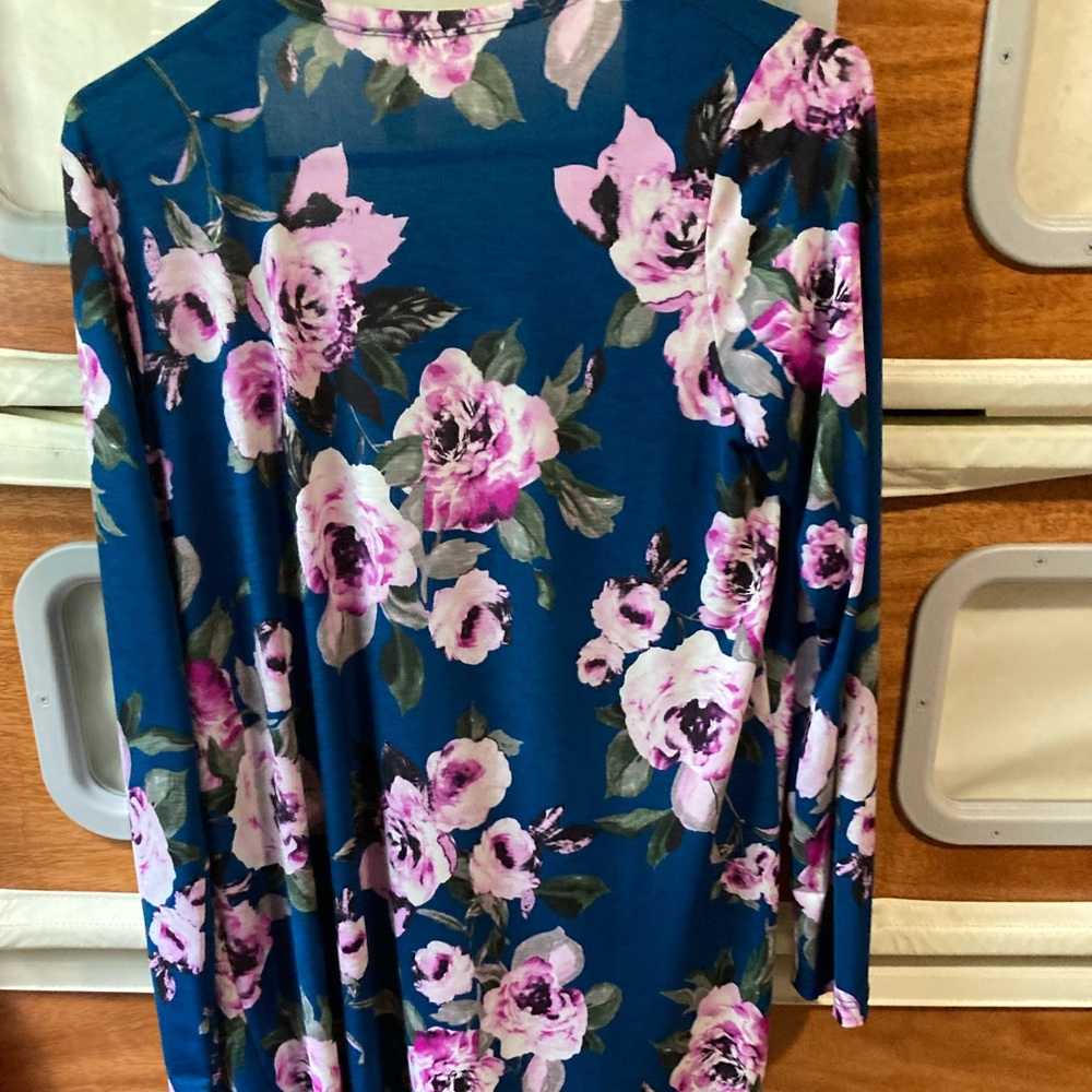 Floral cardigans